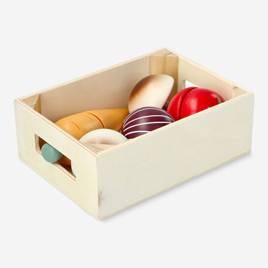 Flying Tiger Copenhagen Ahşap Sebze Kutusu Oyun Seti