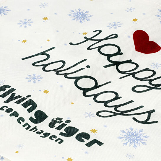 Flying Tiger Copenhagen Orta Boy Geri Dönüştürülmüş Polyester Yılbaşı Çantası