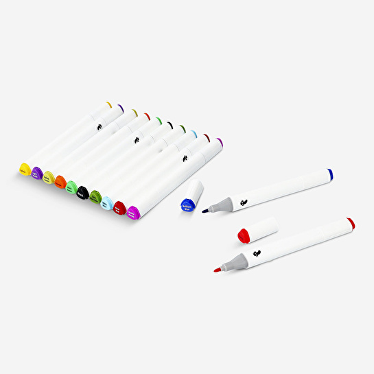 Flying Tiger Copenhagen 12'li Çift Taraflı Keçeli Kalem Seti