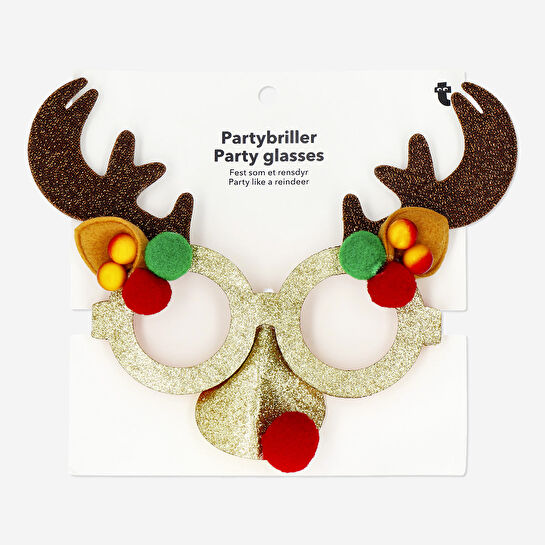 Flying Tiger Copenhagen Geyik Temalı Parti Gözlüğü