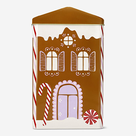 Flying Tiger Copenhagen Ev Şekilli Metal Kurabiye Kutusu