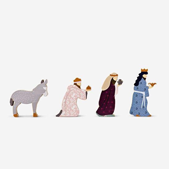 Flying Tiger Copenhagen Ahşap Aile Seti