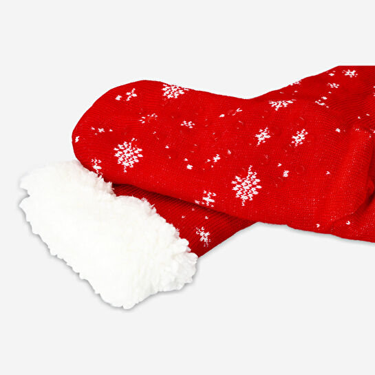 Flying Tiger Copenhagen Kırmızı Kalın Yılbaşı Çorabı 36/38