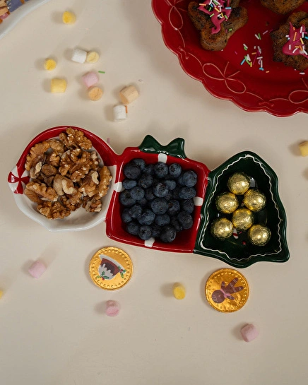 Flying Tiger Copenhagen Yılbaşı Temalı Servis Kasesi