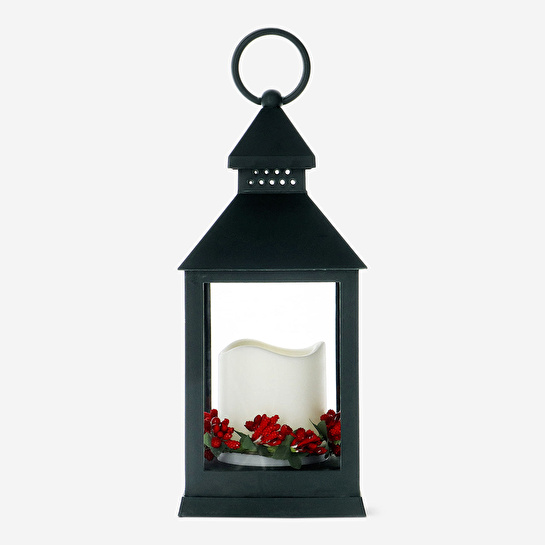 Flying Tiger Copenhagen Led Işıklı ve Çiçekli Fener