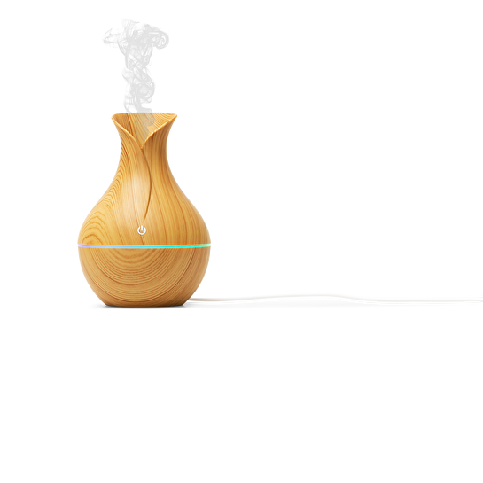 Flying Tiger Copenhagen USB'li Ahşap Görünümlü Işıklı Nemlendirici