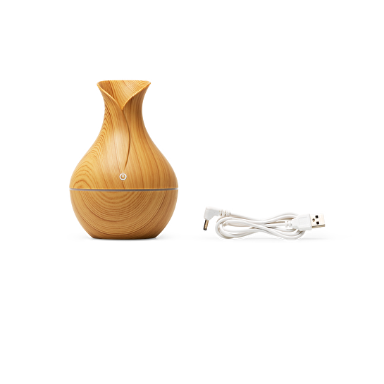 Flying Tiger Copenhagen USB'li Ahşap Görünümlü Işıklı Nemlendirici