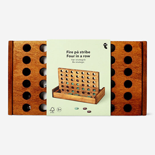 Flying Tiger Copenhagen Koyu Renk Ahşap Renk Eşleştirme Oyunu