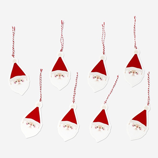 Flying Tiger Copenhagen Noel Baba Şekilli Hediye Paketi Süsü Seti