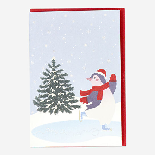 Flying Tiger Copenhagen Penguen Desenli Kart