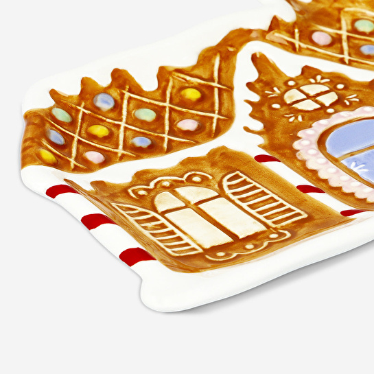 Flying Tiger Copenhagen Kurabiye Ev Şekilli Servis Tabağı