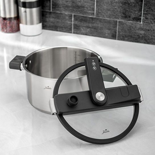 Jumbo Force Fusion Hızlı Pişirici İnox 6 Lt