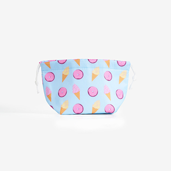 Flying Tiger Copenhagen Alüminyum Kaplı Büzgülü Çanta