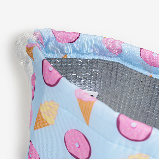 Flying Tiger Copenhagen Alüminyum Kaplı Büzgülü Çanta