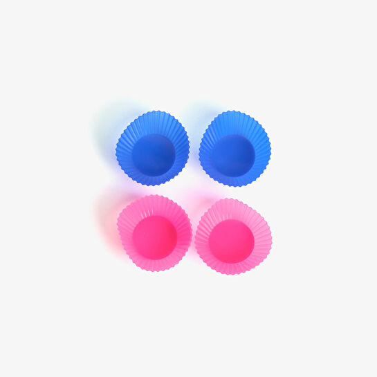 Flying Tiger Copenhagen 4'lü Silikon Muffin Kalıbı