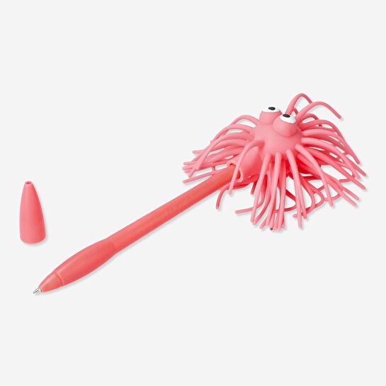 Flying Tiger Copenhagen Yüz Şeklinde Silikon Turuncu Kalem