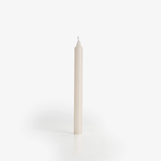 Flying Tiger Copenhagen Fildişi Rengi Şamdan Mumu 2,2 cm x 24 cm