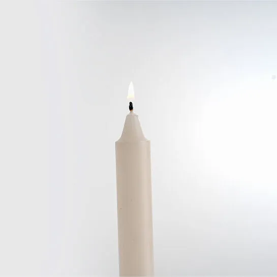 Flying Tiger Copenhagen Fildişi Rengi Şamdan Mumu 2,2 cm x 24 cm