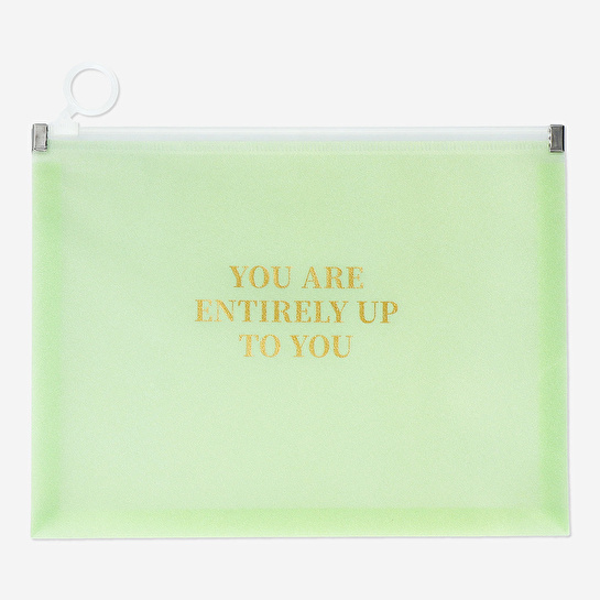 Flying Tiger Copenhagen Fermuarlı Şeffaf A5 Dosya