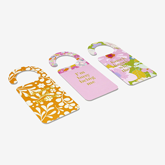 Flying Tiger Copenhagen 3'lü Çok Renkli Kapı Askısı