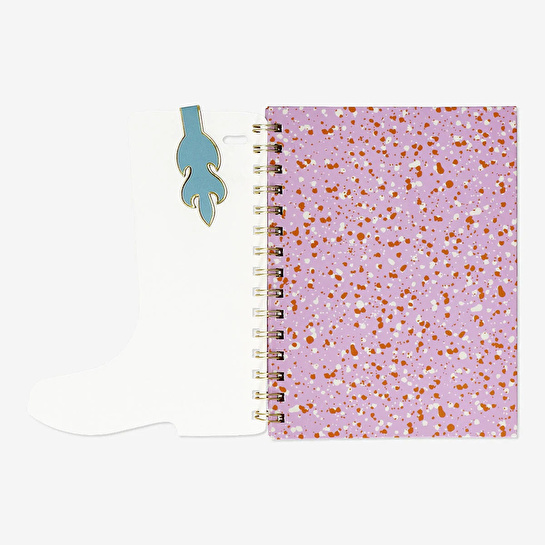 Flying Tiger Copenhagen Kovboy Çizmeli Ayraçlı ve Kalemli Defter