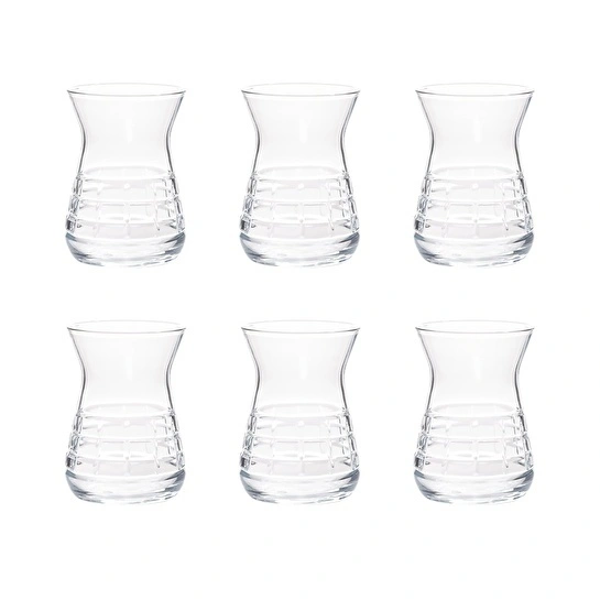 Jumbo Classy 6'lı Çay Bardağı