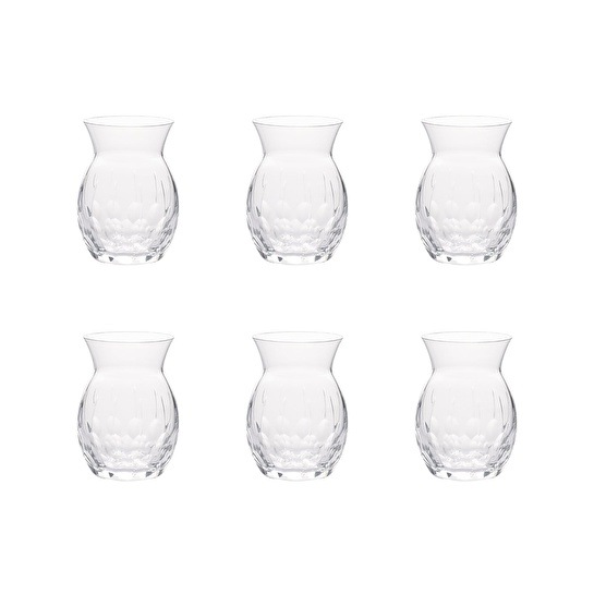 Jumbo Classy Cırcle 6'lı Çay Bardağı