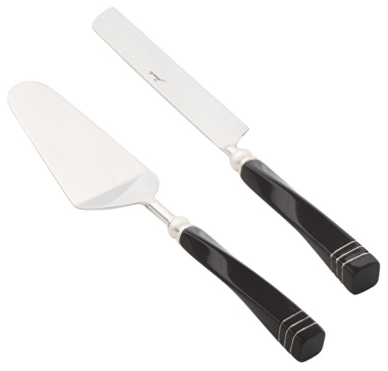 Jumbo Nero 2'li Kek Servis Seti