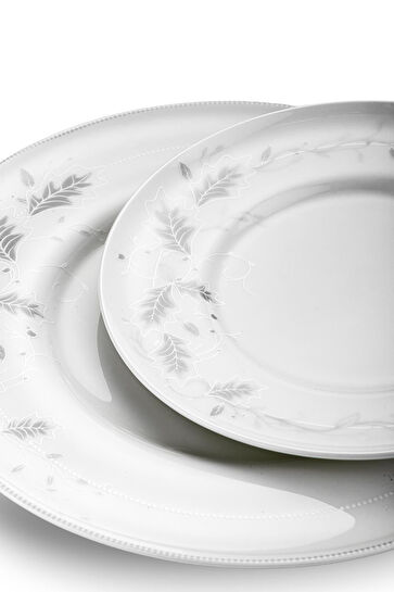 Jumbo Lace Leaf 62 Parça 12 Kişilik Yemek Takımı