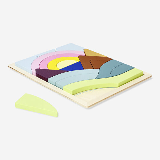 Flying Tiger Copenhagen Manzara Desenli Ahşap Yapboz