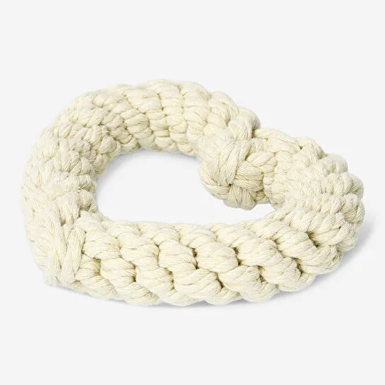 Flying Tiger Copenhagen Kalp Şekilli Halat Köpek Oyuncağı