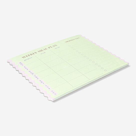 Flying Tiger Copenhagen Haftalık Yemek Planlayıcı 20,2 cm x 25,2 cm