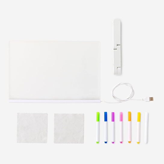 Flying Tiger Copenhagen Işıklı Çizim Tahtası 10 cm x 10 cm