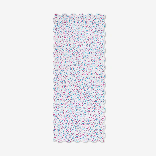 Flying Tiger Copenhagen 10'lu Beyaz Köpük Mat Seti 30,5 cm x 30,5 cm