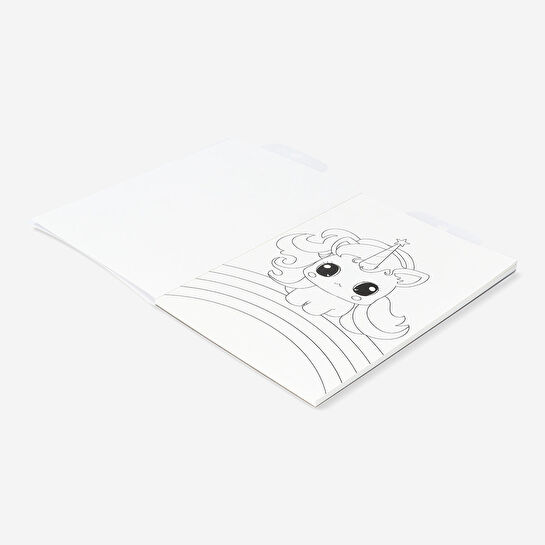 Flying Tiger Copenhagen Hayvan Figürlü Sulu Boya ile Boyama Kitabı