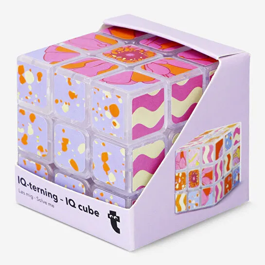 Flying Tiger Copenhagen Desenli Çok Renkli Rubik Küp