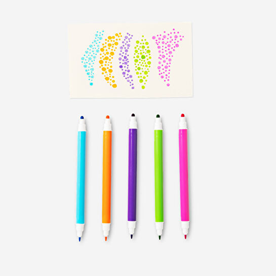 Flying Tiger Copenhagen 12'li Çok Renkli Keçeli Kalem Seti