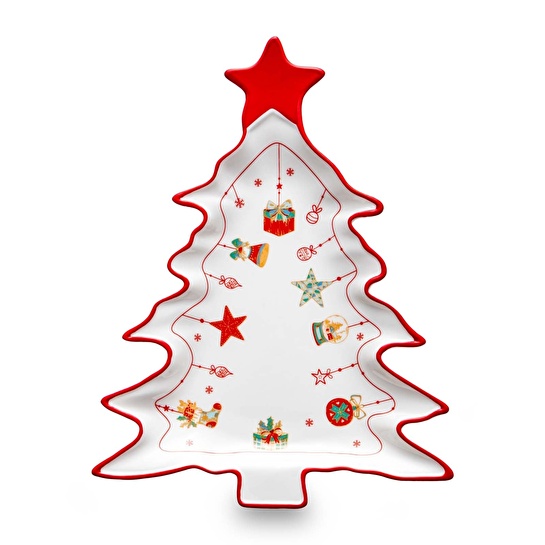 Jumbo Janus 2'li Ağaç Desenli Tabak