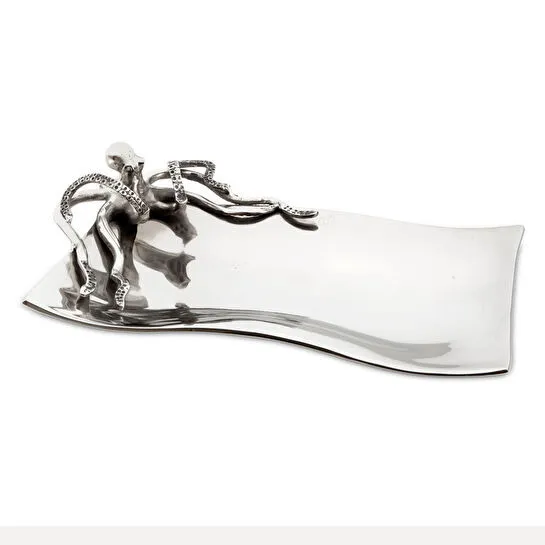 Jumbo Deep Sea Ahtapotlu Dekoratif Sunum Tabağı