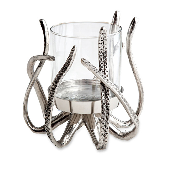 Jumbo Deep Sea Ahtapotlu Dekoratif Şamdan