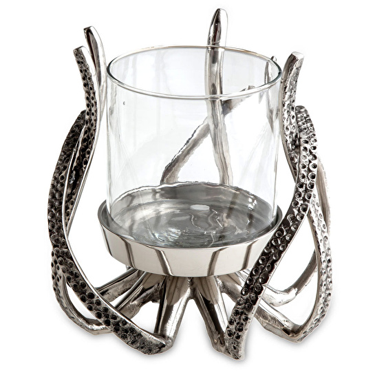 Jumbo Deep Sea Ahtapotlu Dekoratif Şamdan