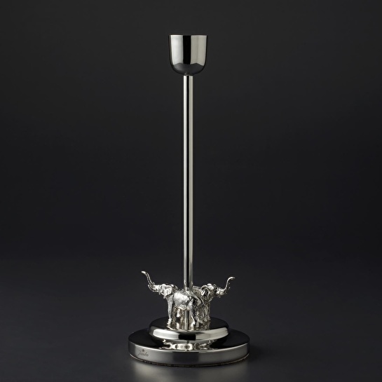 Jumbo Ganesha Gümüş Şamdan