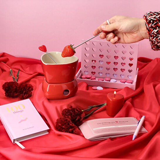 Flying Tiger Copenhagen Pembe Kalpli Ahşap Taş Eşleştirme Oyunu