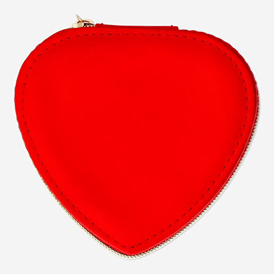 Flying Tiger Copenhagen Kırmızı Kalp Şeklinde Takı Kutusu