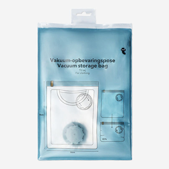 Flying Tiger Copenhagen Vakumlu Mavi Hurç 50 cm x 70 cm