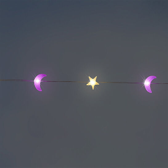 Flying Tiger Copenhagen Ay Yıldızlı LED Işık Zinciri