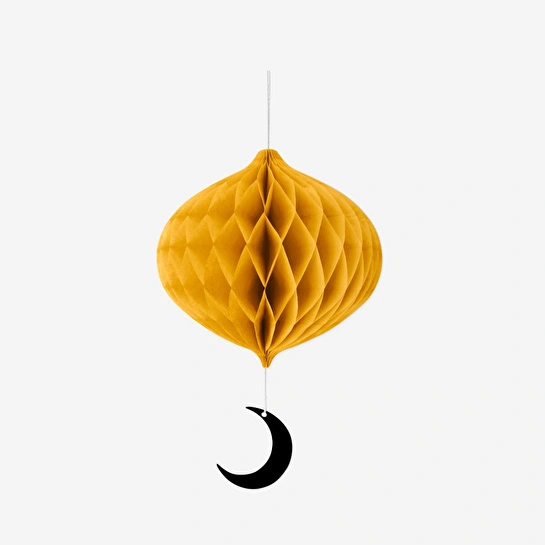 Flying Tiger Copenhagen 3'lü Çok Renkli Kağıt Fener Seti