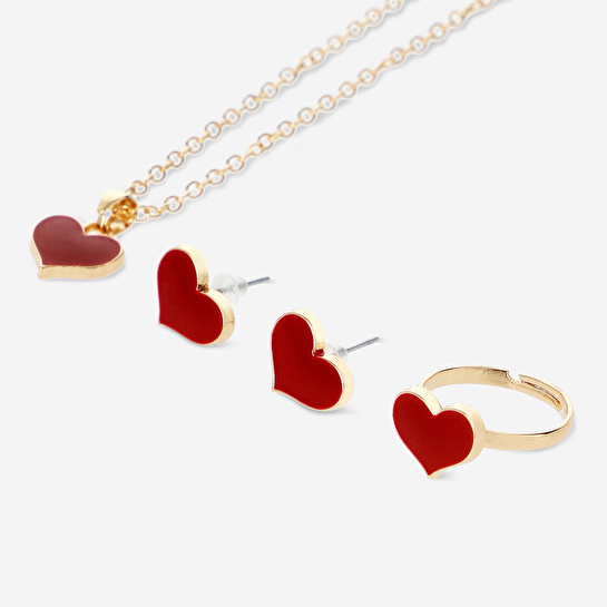 Flying Tiger Copenhagen 3'lü Kalpli Takı Seti