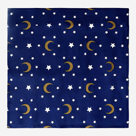 Flying Tiger Copenhagen 4'lü Ay Yıldız Desenli Pamuklu Peçete 40 cm x 40 cm