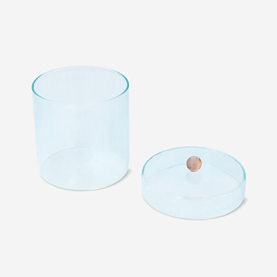 Flying Tiger Copenhagen Renkli Cam Kavanoz 650 ml